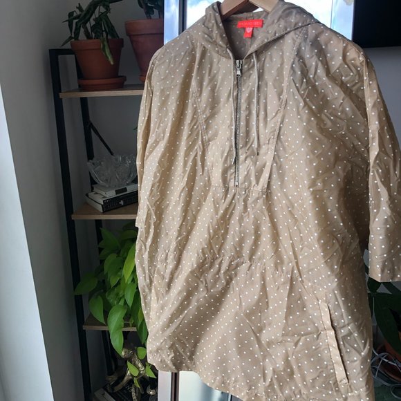 Tan and White Polka Dot Rain Cover - Picture 2 of 5